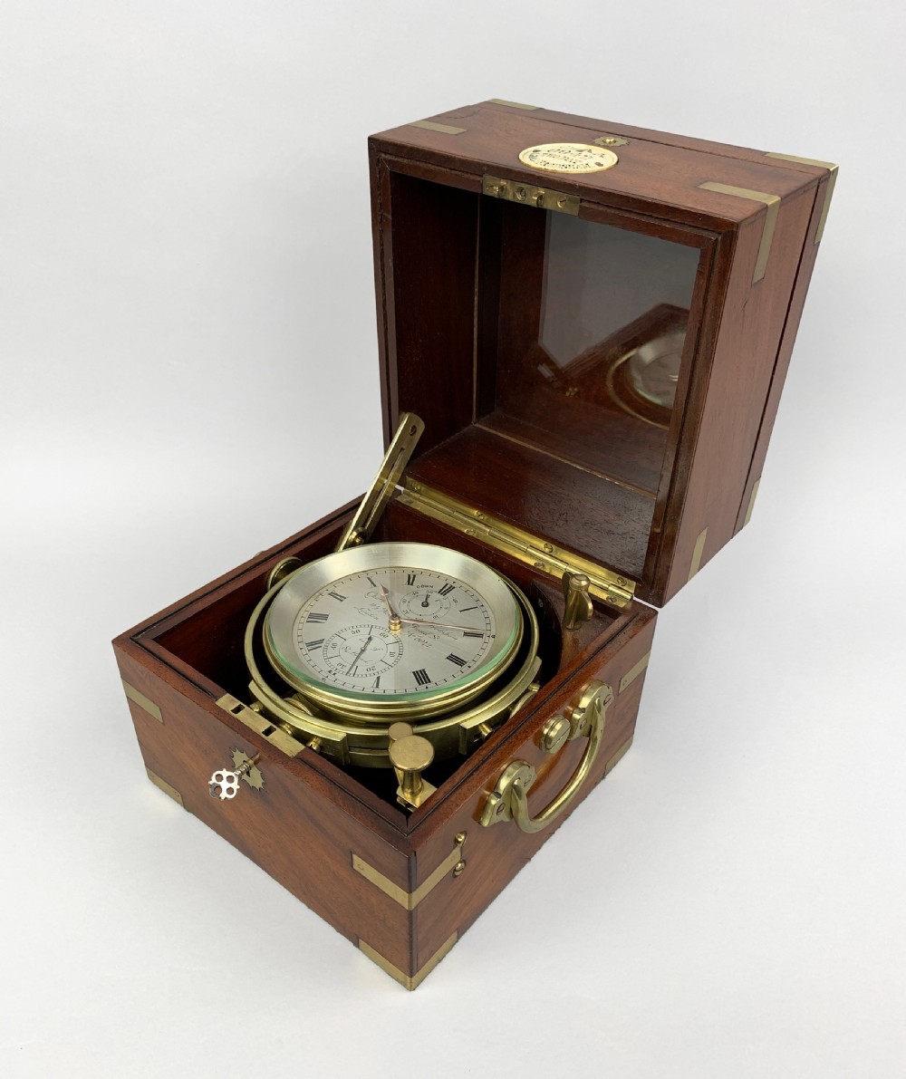 A fine quality marine chronometer by Charles Frodsham, London c.1880.