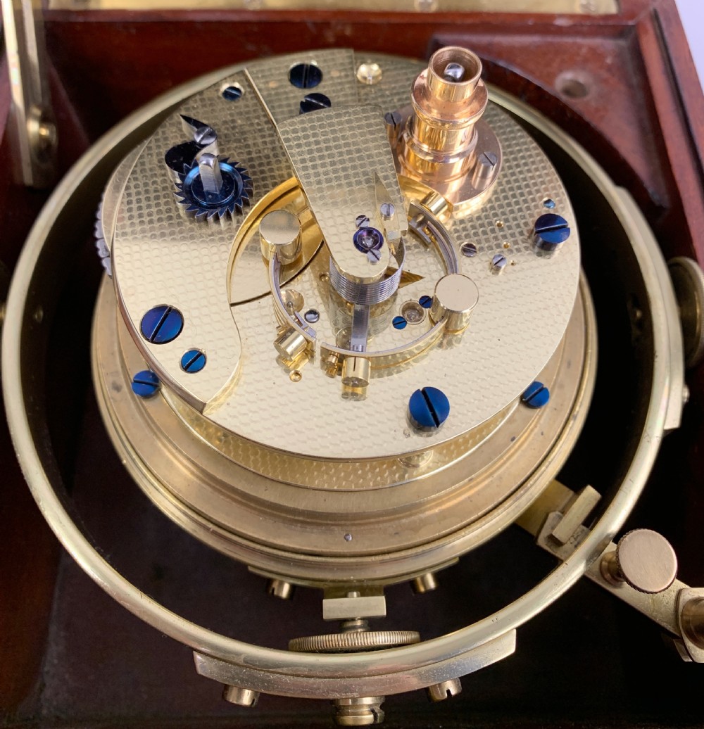 A fine quality marine chronometer by Charles Frodsham, London c.1880. View II