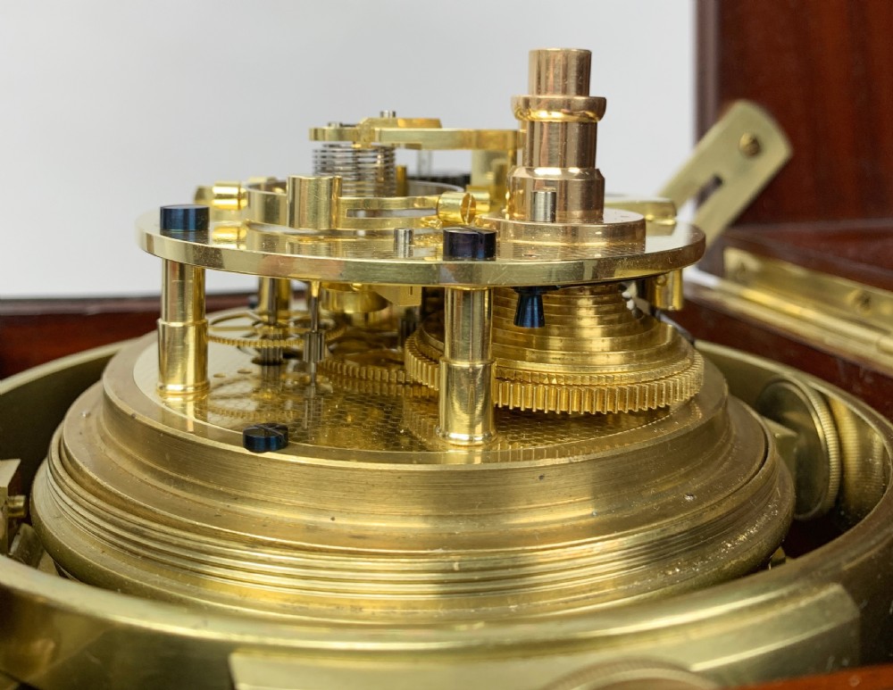 A fine quality marine chronometer by Charles Frodsham, London c.1880. View IV