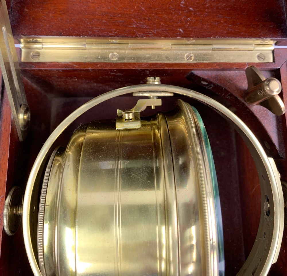 A fine quality marine chronometer by Charles Frodsham, London c.1880. View X