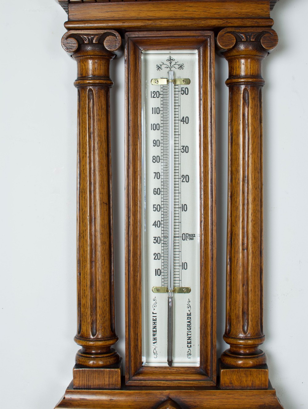 A High Quality Victorian Aneroid Barometer By Barraclough Of Leeds  View II