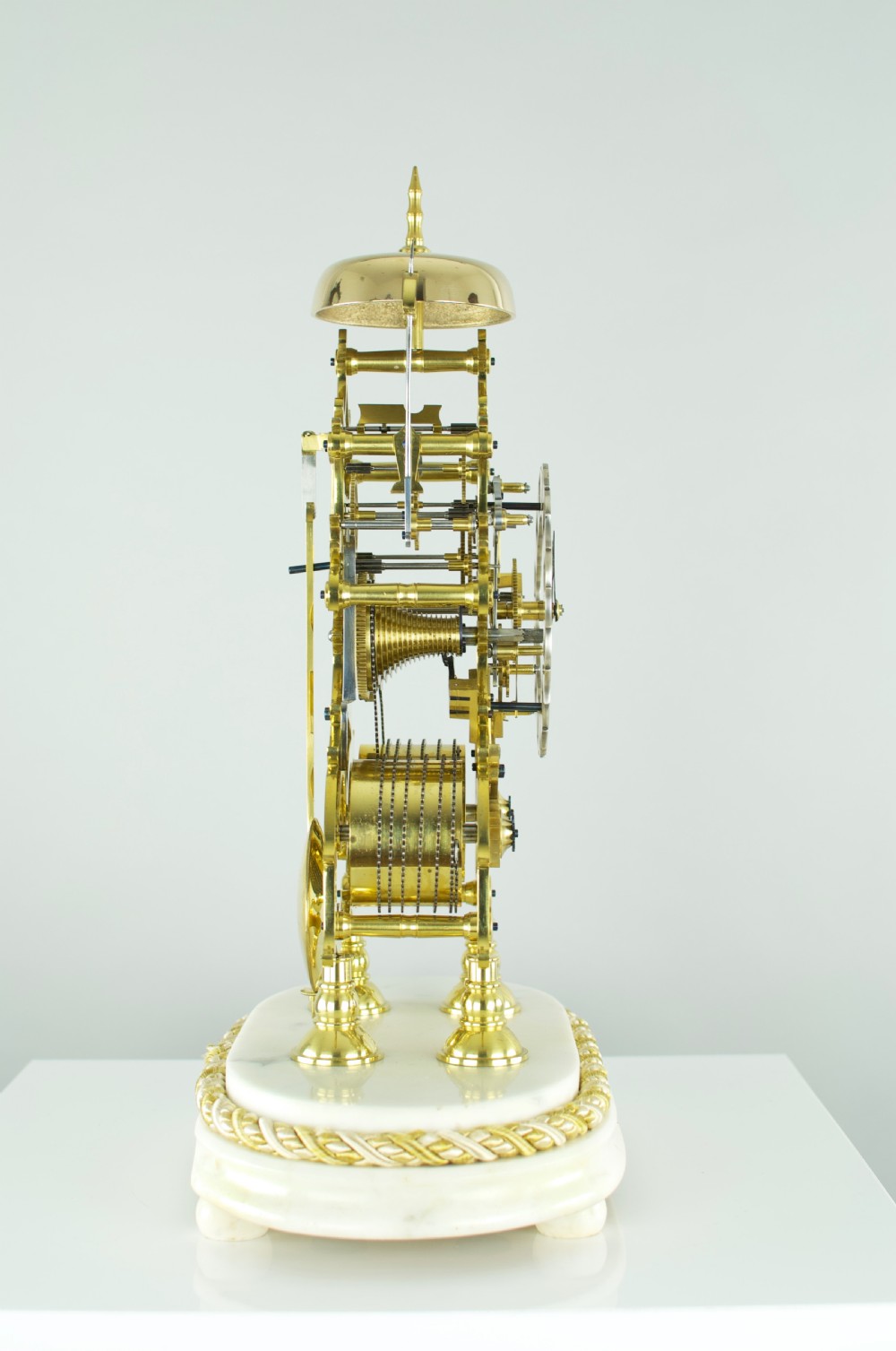 A fine quality double fusee skeleton clock, c.1840 View II