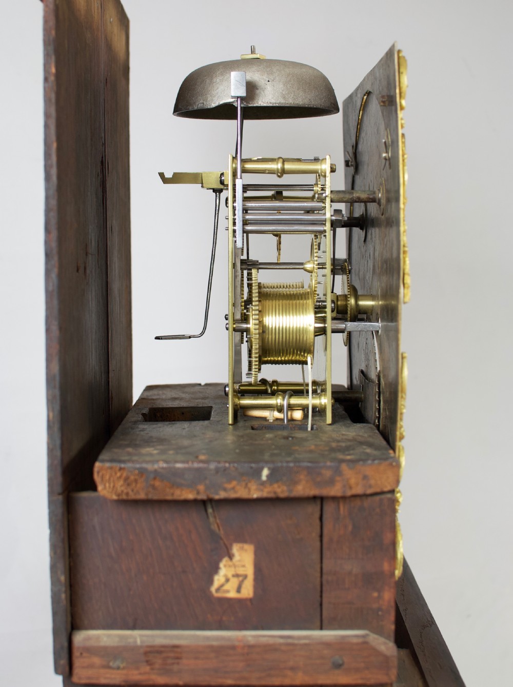 Whitehurst Of Congleton Oak Long Case / Grandfather Clock C.1750 View III