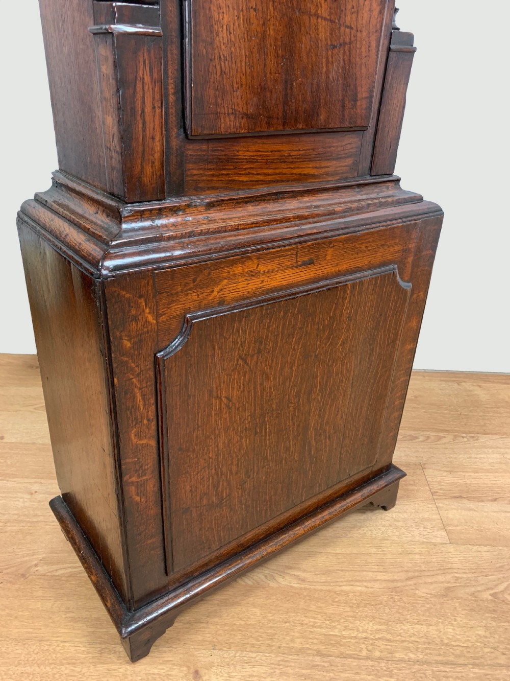 Whitehurst Of Congleton Oak Long Case / Grandfather Clock C.1750 View IX