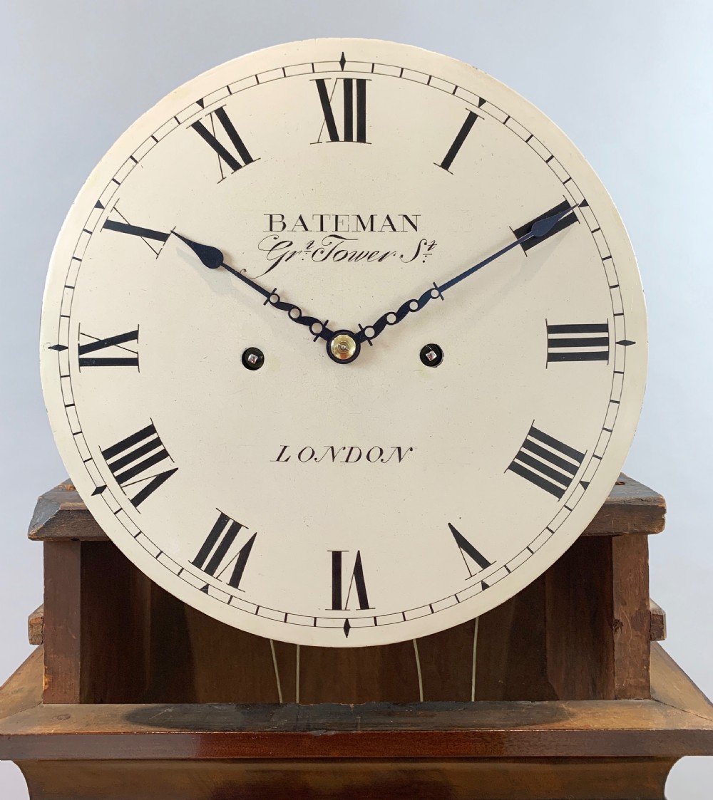 Bateman Of London, Georgian Long Case / Grandfather Clock. View IX