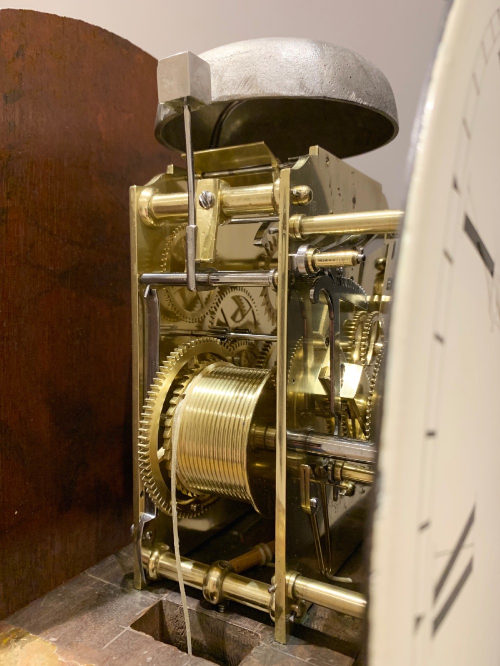 Handley & Moore of London, Georgian Long Case / Grandfather Clock. View II