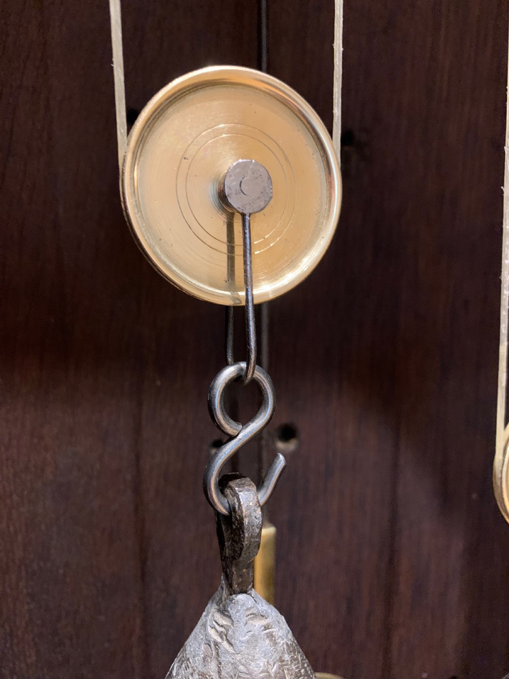 A Rare Ball Moonphase Long Case / Grandfather Clock By Seddon Of Frodsham c.1745 View XIV