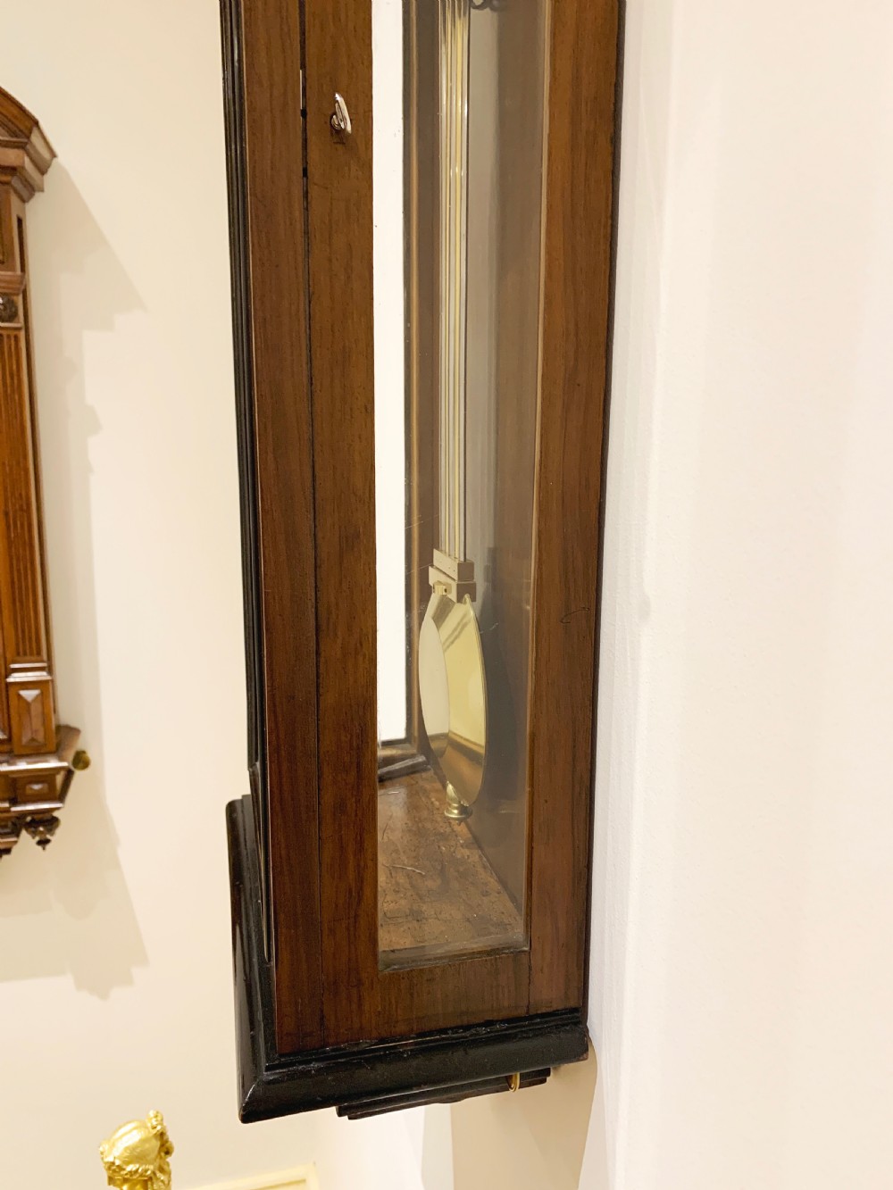 A fine quality 14 day regulator wall clock c.1870. View XIV