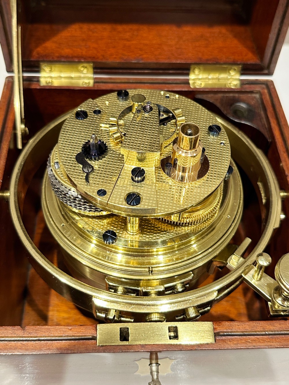 A Fully Serviced Two Day Marine Chronometer By Barraud Of London c.1850. View IV