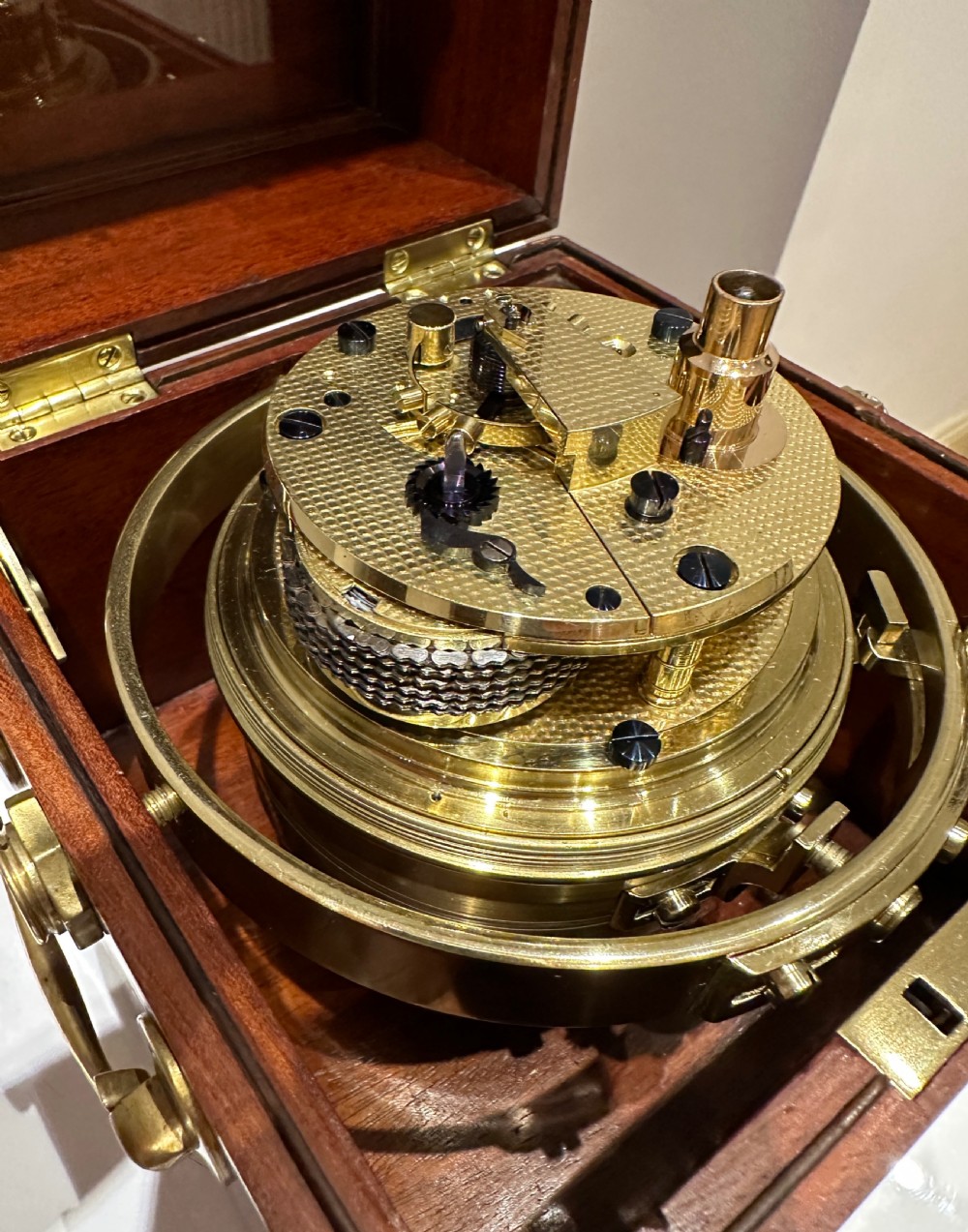 A Fully Serviced Two Day Marine Chronometer By Barraud Of London c.1850. View VII