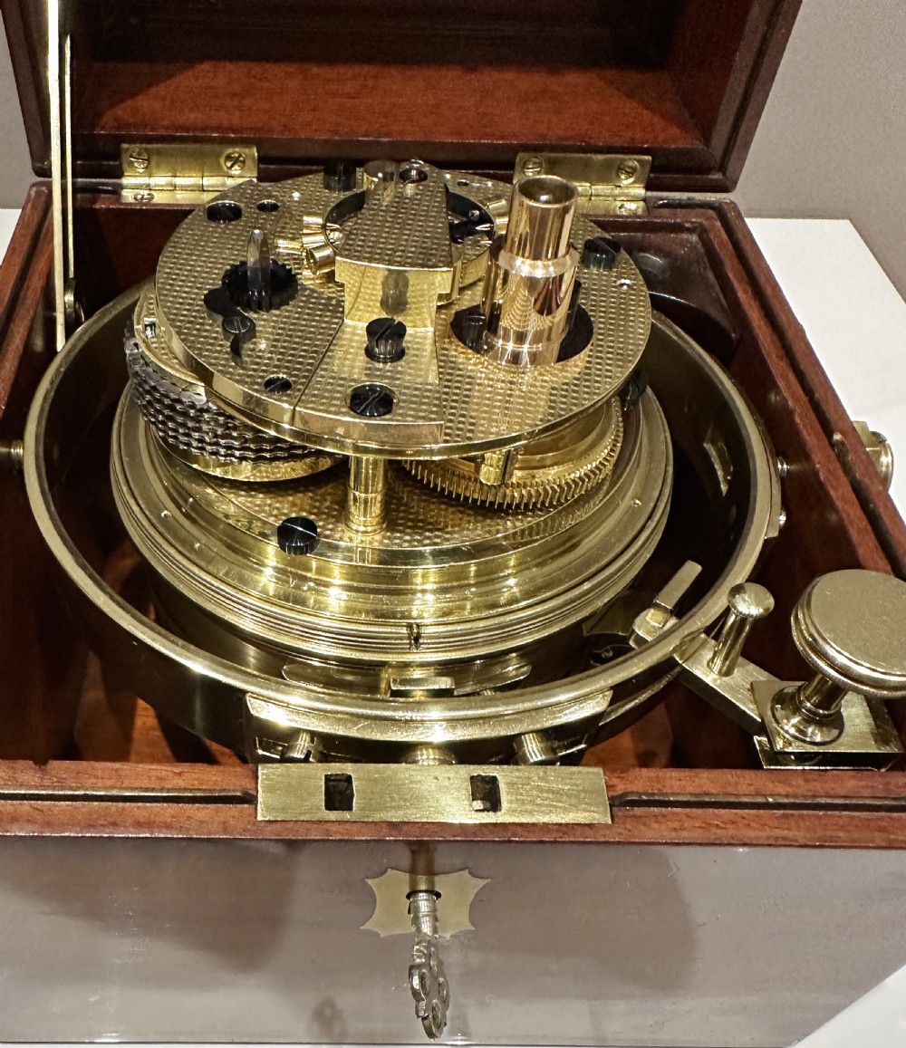 A Fully Serviced Two Day Marine Chronometer By Barraud Of London c.1850. View VIII