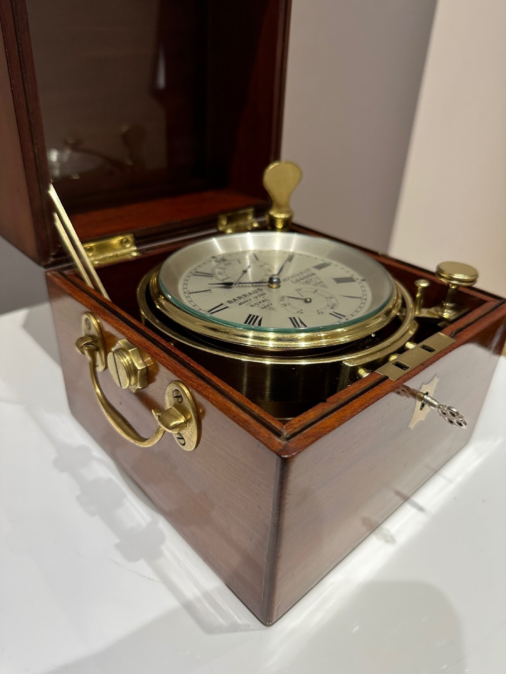 A Fully Serviced Two Day Marine Chronometer By Barraud Of London c.1850. View IX