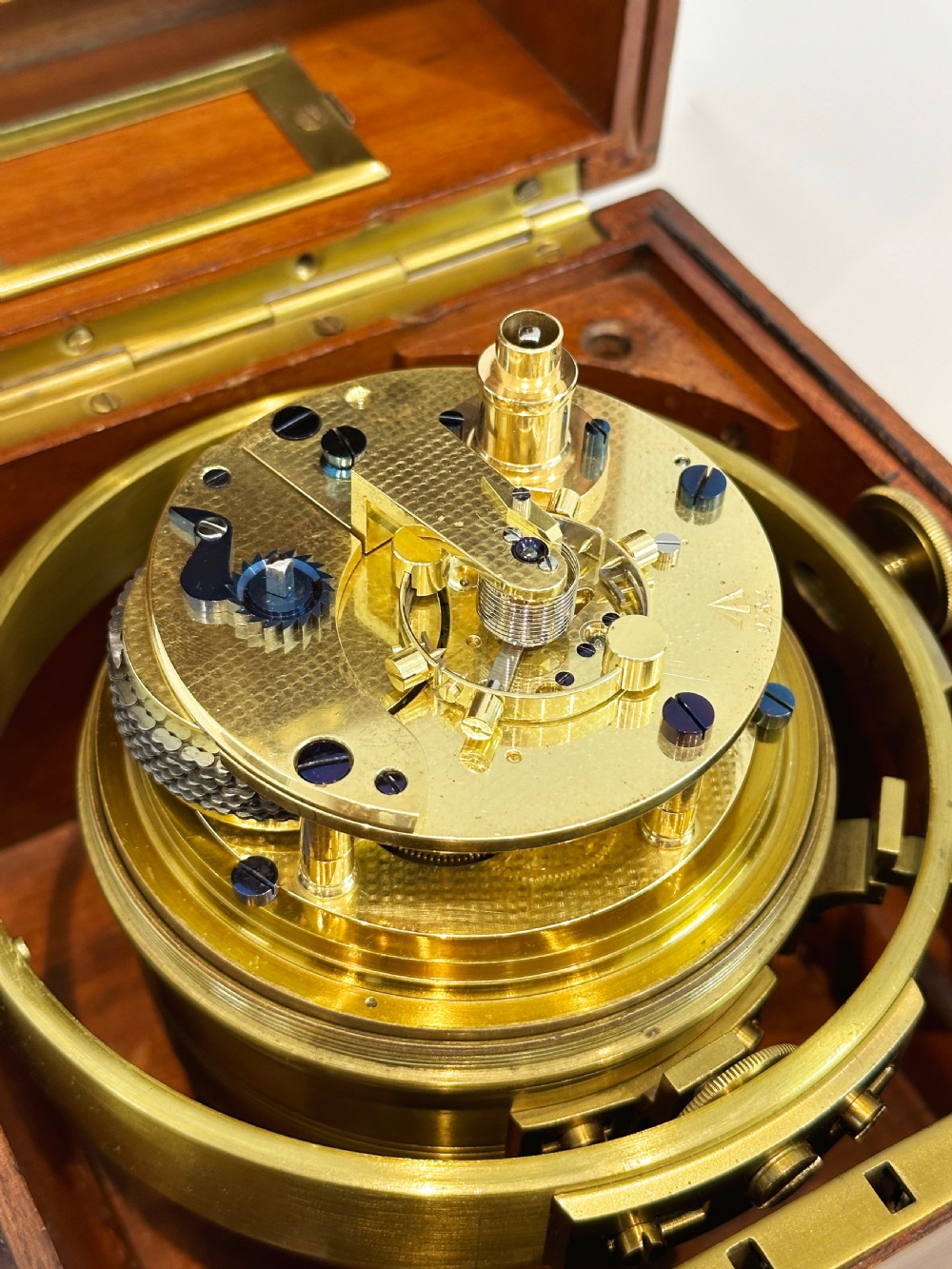 A Fully Serviced Two Day Marine Chronometer by Kullberg Of London c.1916. View III