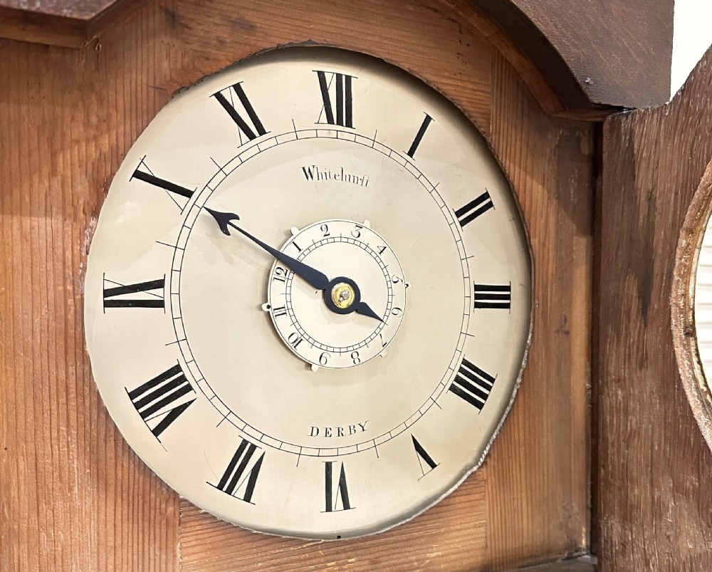 Whitehurst of Derby, Hooded Wall Clock c.1765 View IV