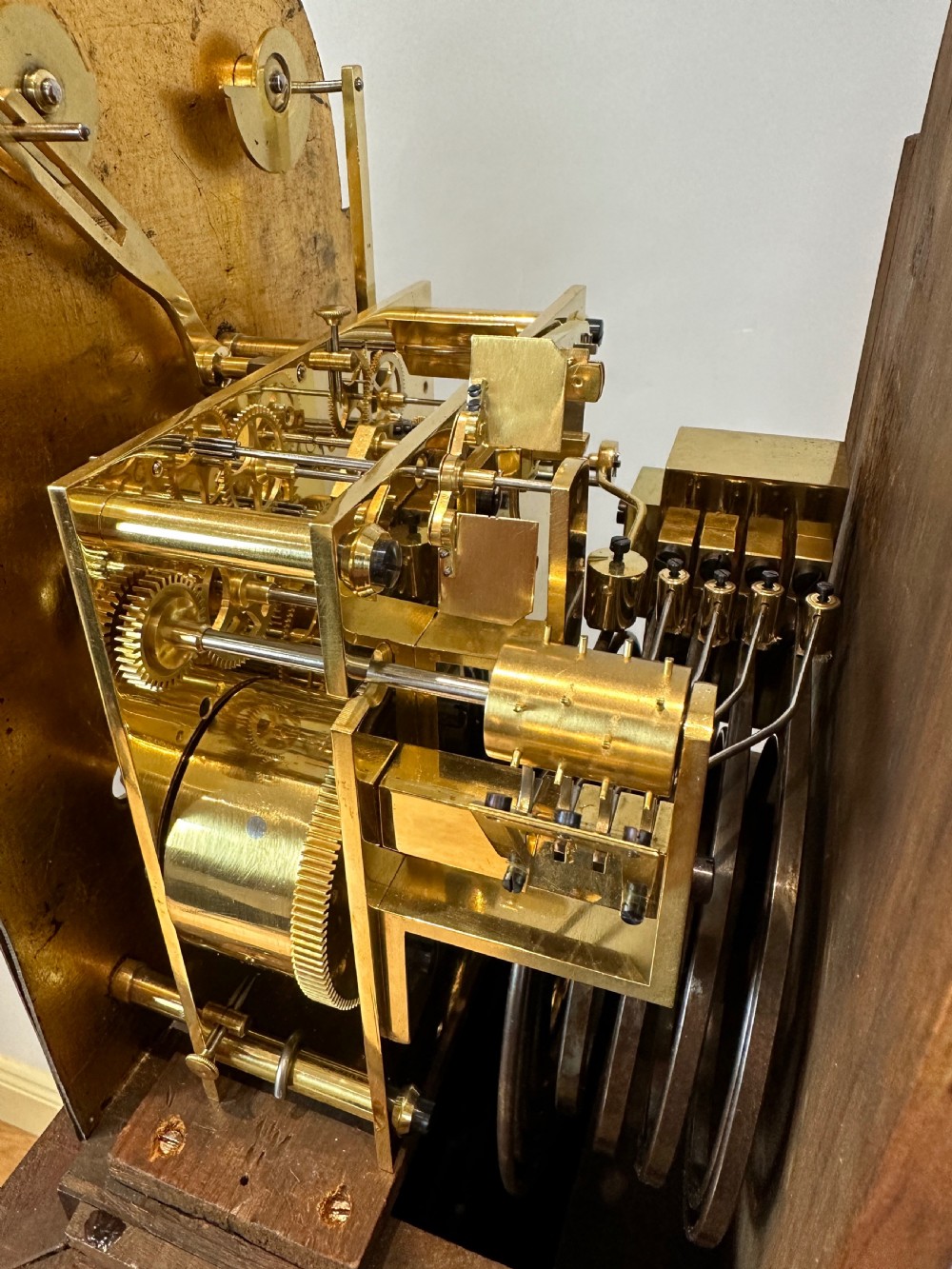 A Fine Quality Westminster Chiming Chippendale Style Long Case / Grandmother / Longcase / Grandfather Clock C. 1890 View X