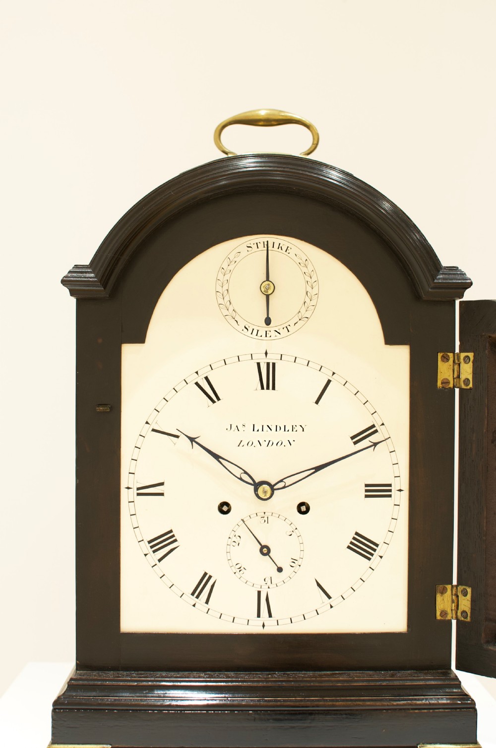 A Fine Quality Georgian Bracket / Mantel / Wall Clock By James Lindley of London. View VIII