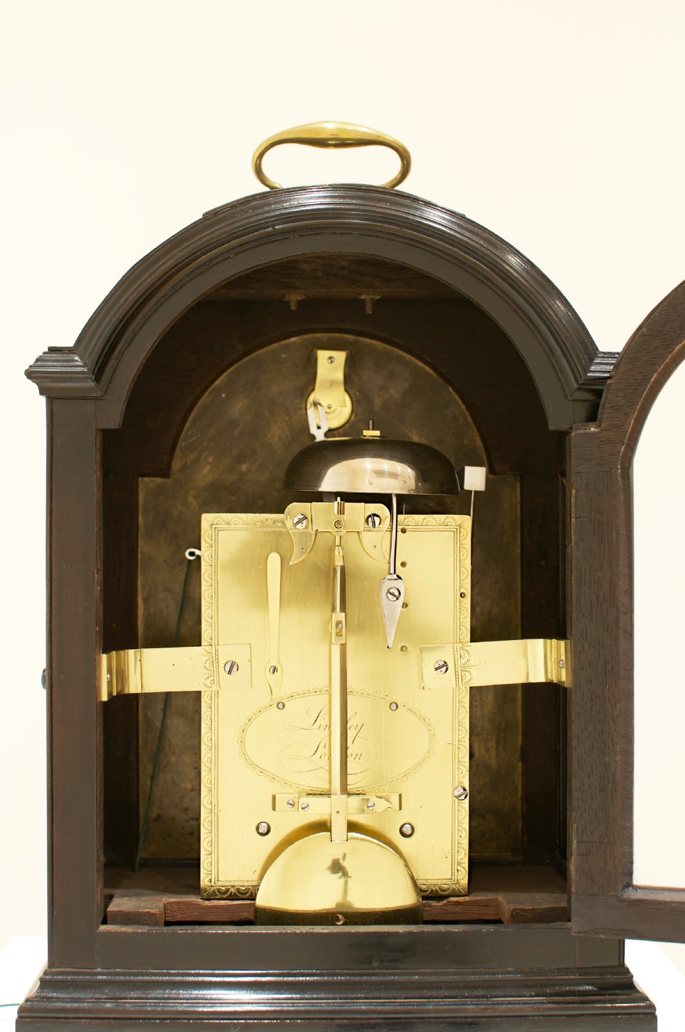 A Fine Quality Georgian Bracket / Mantel / Wall Clock By James Lindley of London. View XI