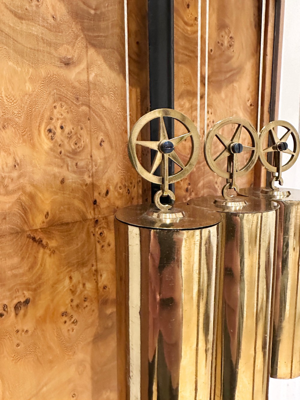 A Biedermeier Grande Sonnerie Vienna Regulator Wall Clock, Circa 1850. View XIX
