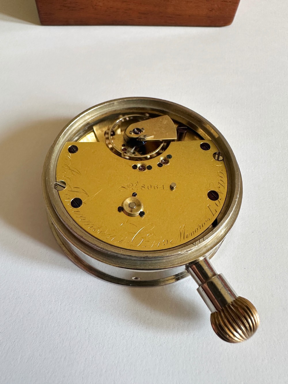 Johannsen Of London, Admirality Pattern Chronometer Deck Watch View XX