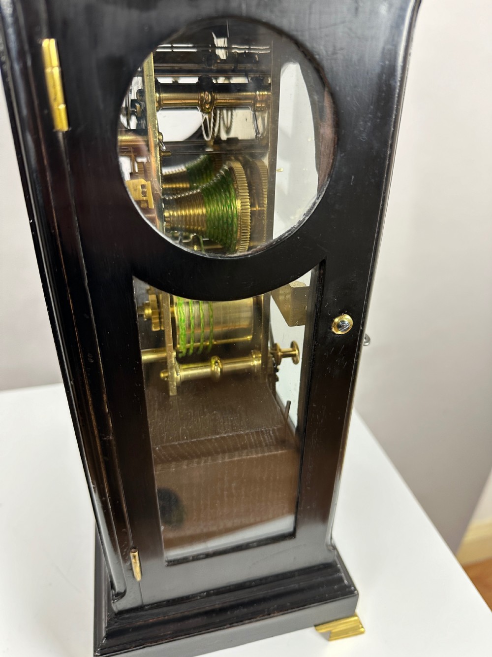 A Fine Quality Georgian Bracket / Mantel Clock By John Ross Of Inveraray. View V