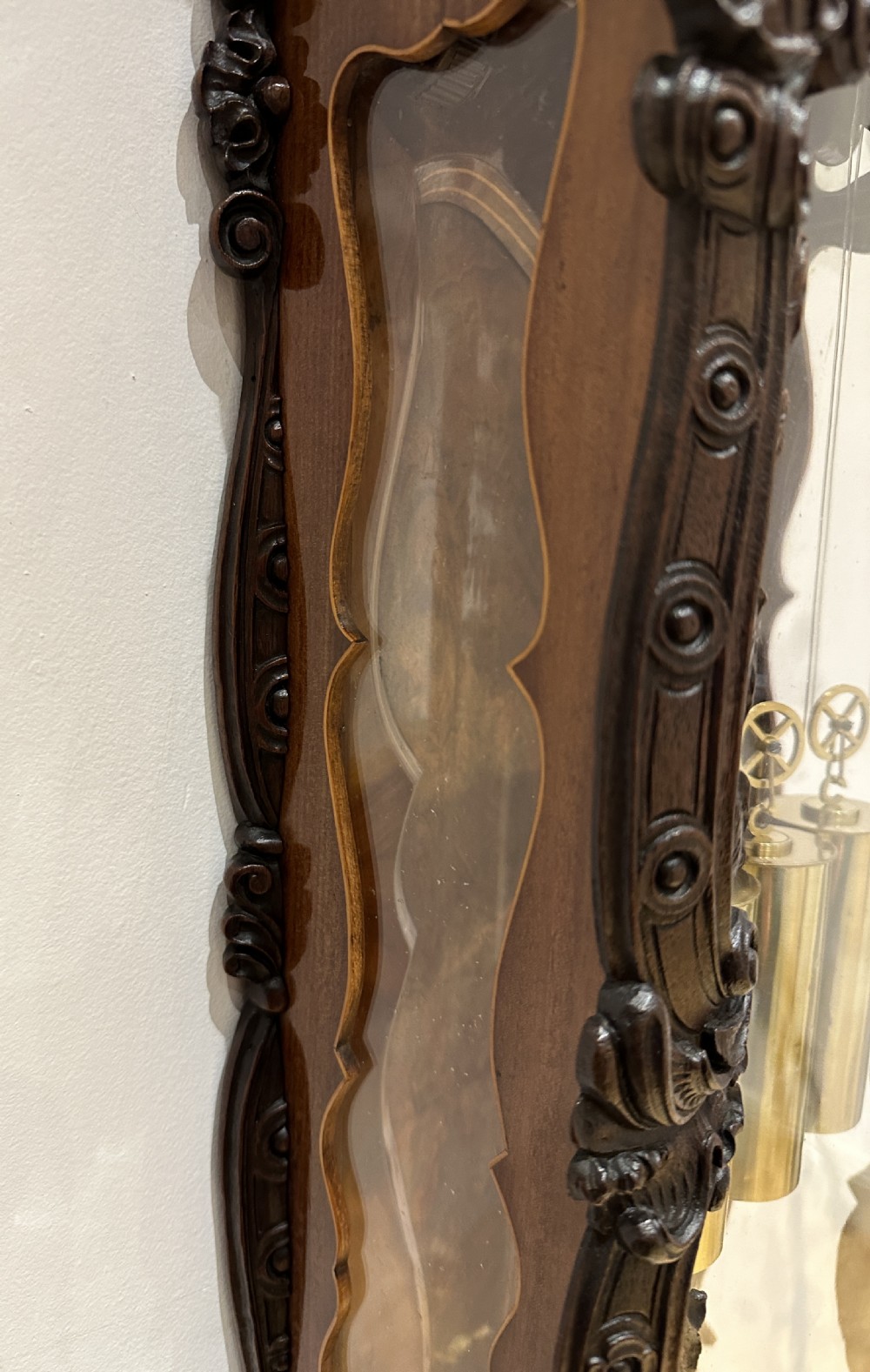 Anton Mayer Grande Sonnerie Vienna Regulator Wall Clock, Circa 1850. View IX