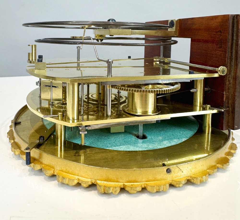 Anton Mayer Grande Sonnerie Vienna Regulator Wall Clock, Circa 1850. View XIV