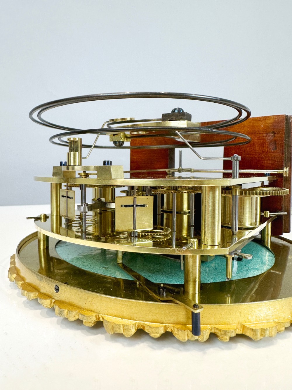 Anton Mayer Grande Sonnerie Vienna Regulator Wall Clock, Circa 1850. View XV