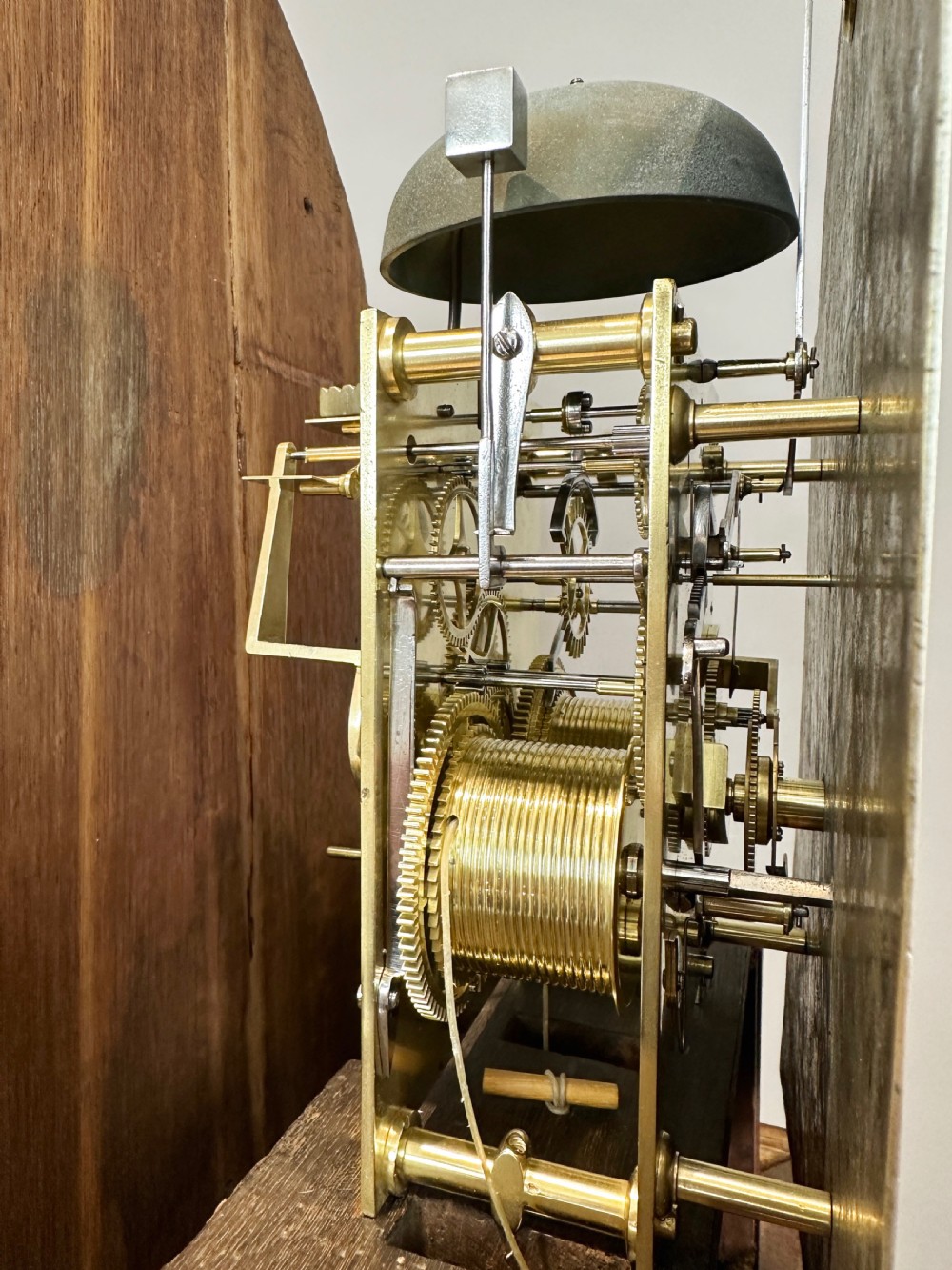 Recordon Of London, Georgian Long Case, Grandfather, Regulator Clock, Longcase View VIII