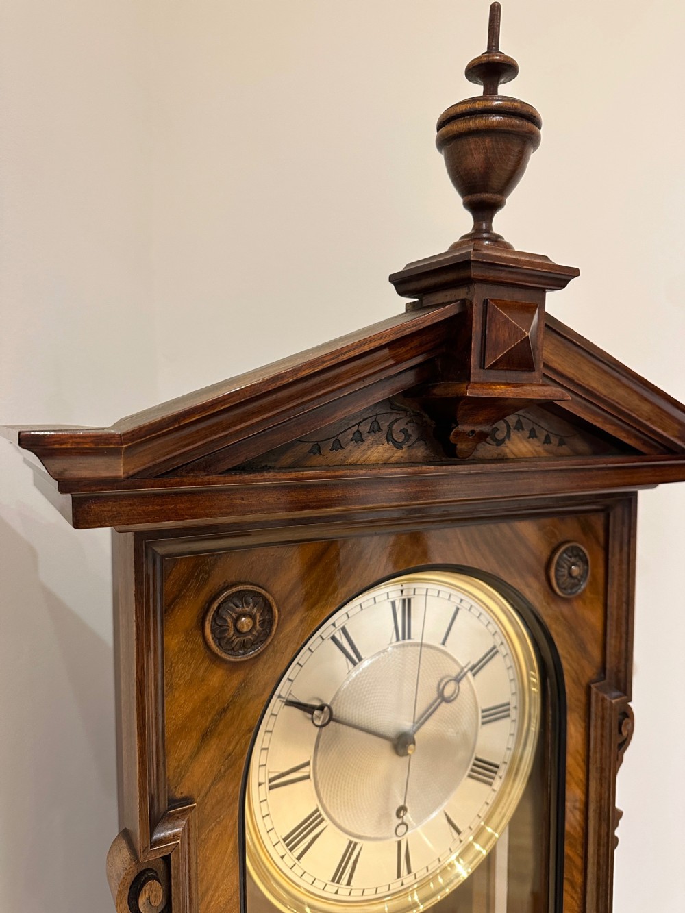 A Lenzkirch Precision Regulator, Longcase, Long Case, Grandfather Clock, Circa 1880. View VIII