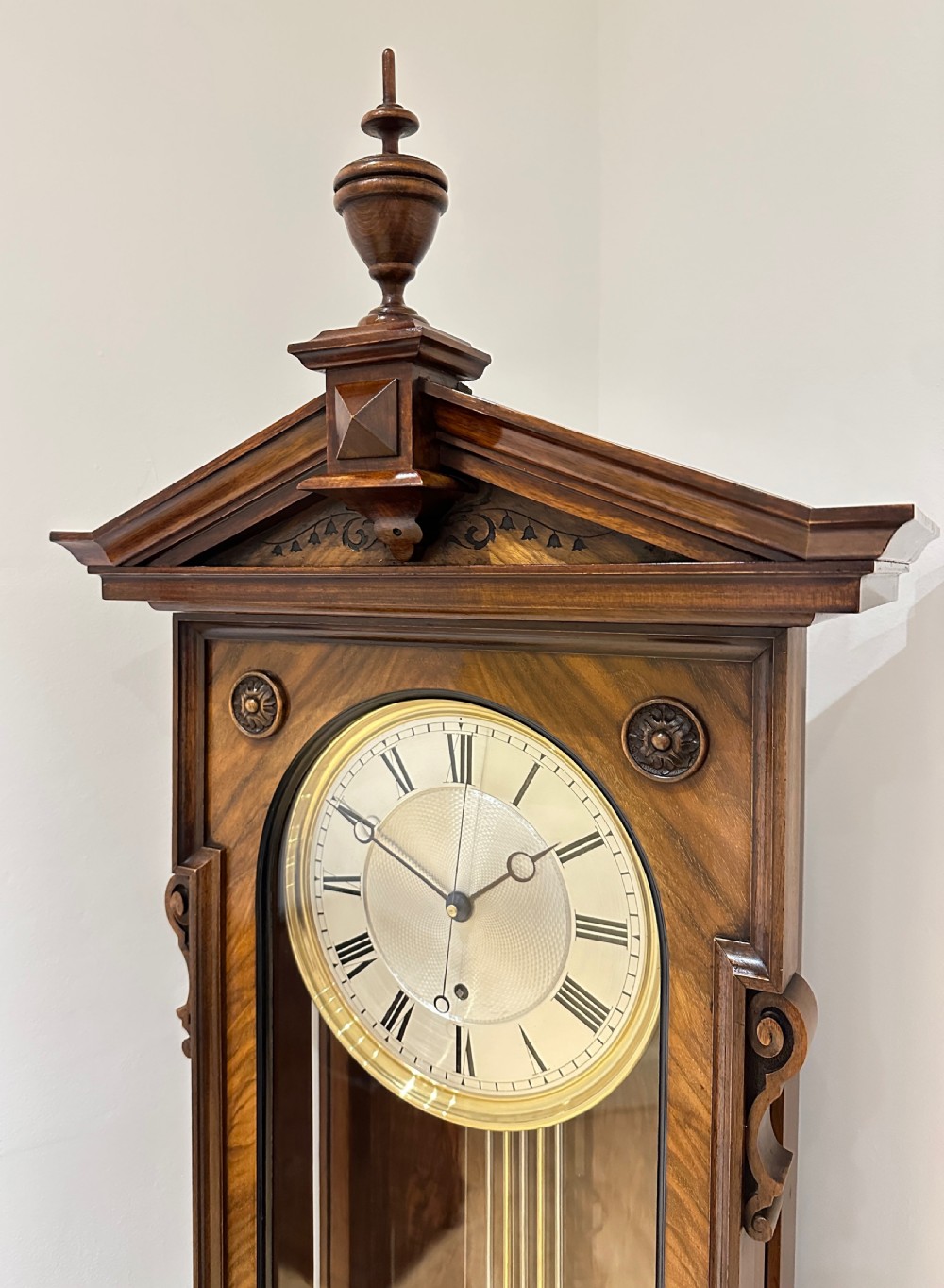 A Lenzkirch Precision Regulator, Longcase, Long Case, Grandfather Clock, Circa 1880. View XX