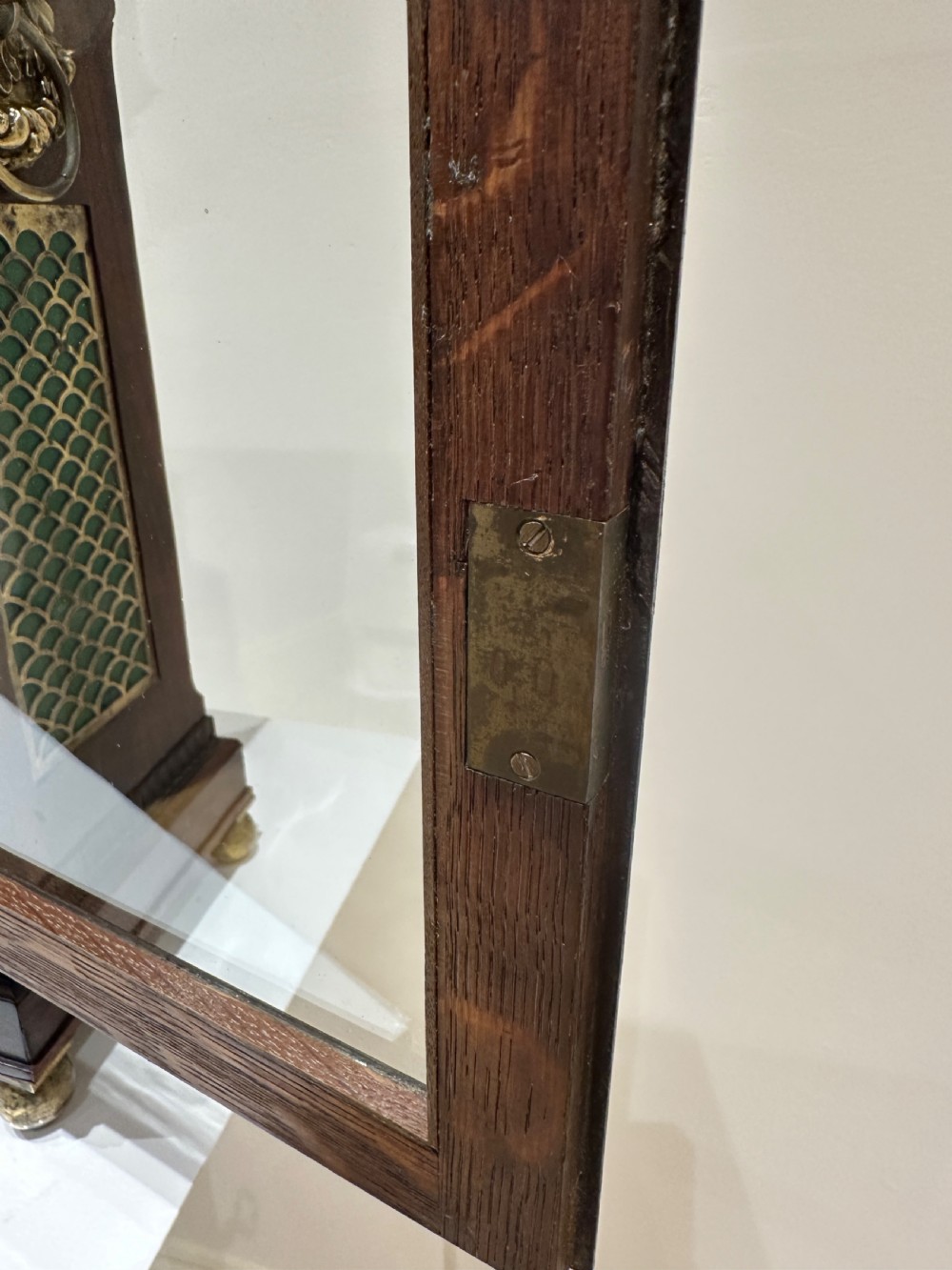 A Regency Bracket Clock By F B Adams Of London, With Wall Bracket. View XII