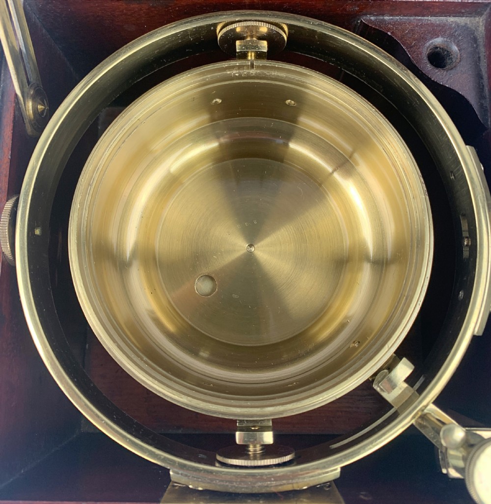 A Fine Quality Mahogany Two Day Marine Chronometer By Barraud Of London, Numbered 2332. View VII