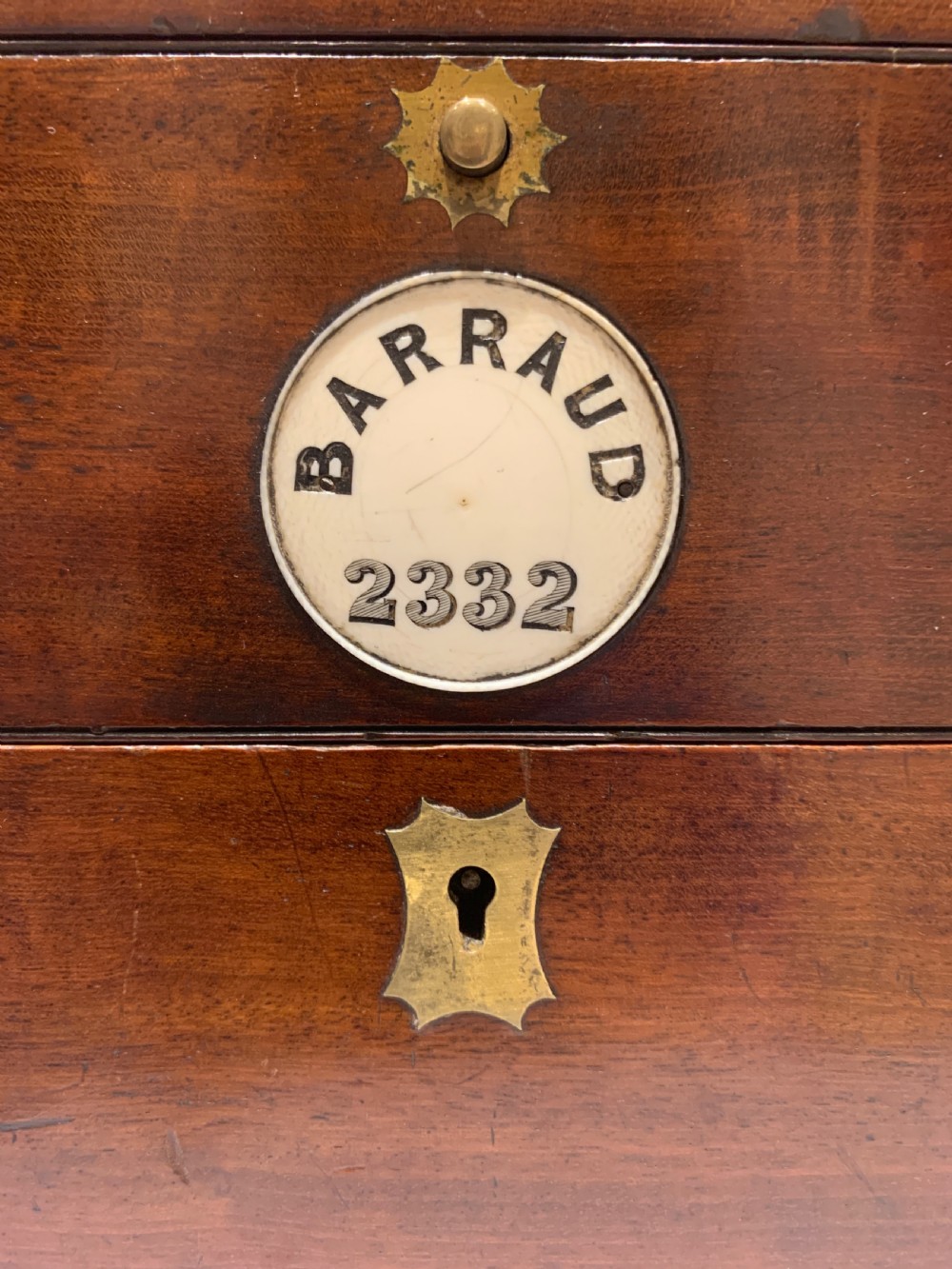 A Fine Quality Mahogany Two Day Marine Chronometer By Barraud Of London, Numbered 2332. View XI