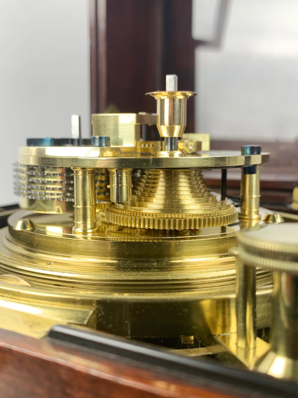 A Fine Quality Mahogany Two Day Marine Chronometer By Barraud Of London, Numbered 2332. View XIII