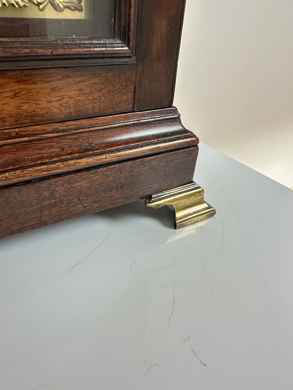 A Fine Quality Bell Top Georgian Bracket By Richard Grove Of London c.1770. View V