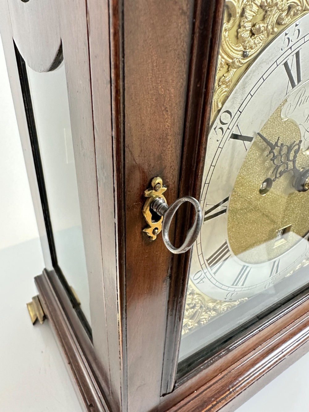 A Fine Quality Bell Top Georgian Bracket By Richard Grove Of London c.1770. View VI