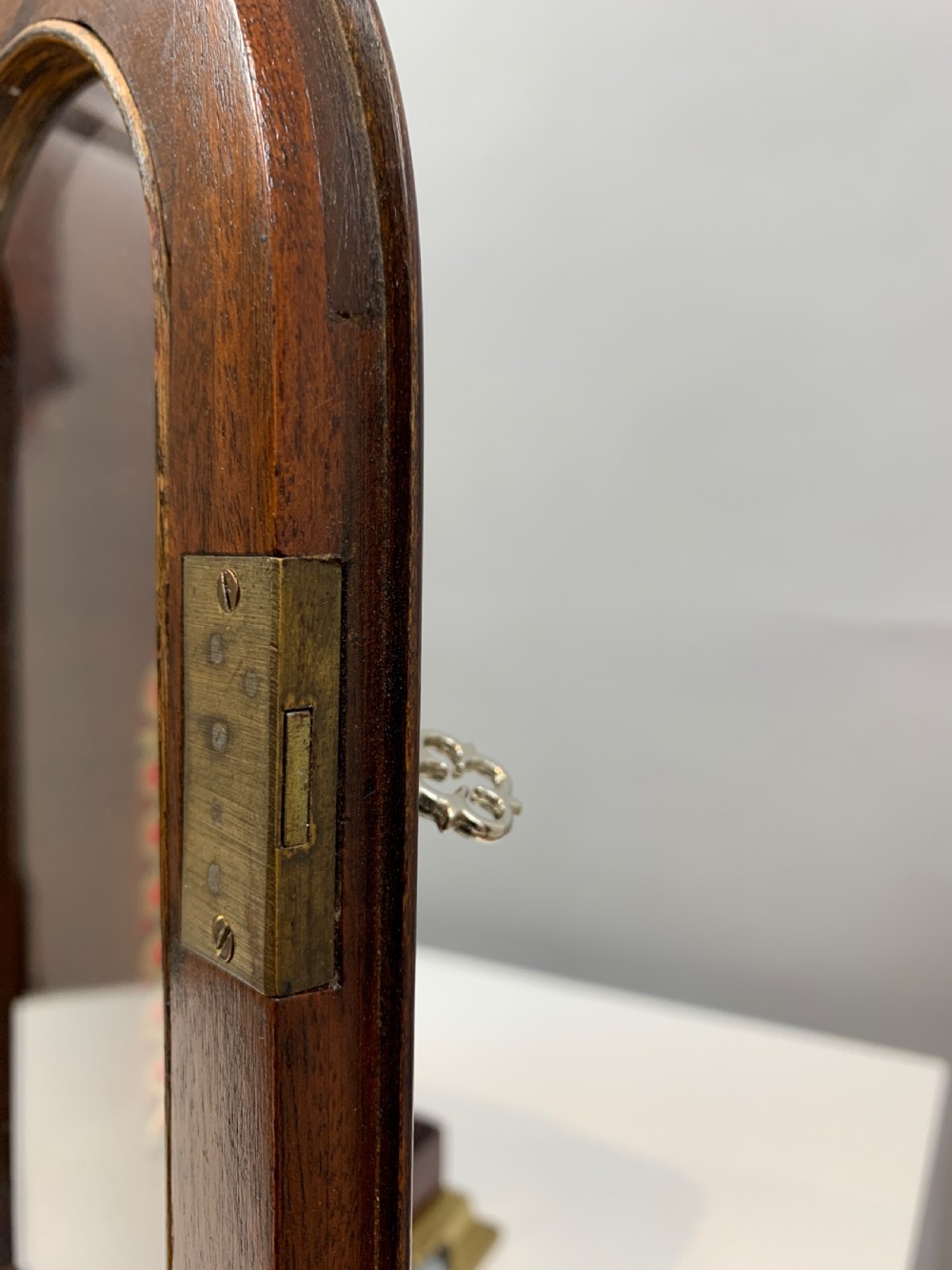 A Small Mahogany Fusee Bracket / Mantel Clock By John Durden, London, C.1875 View X