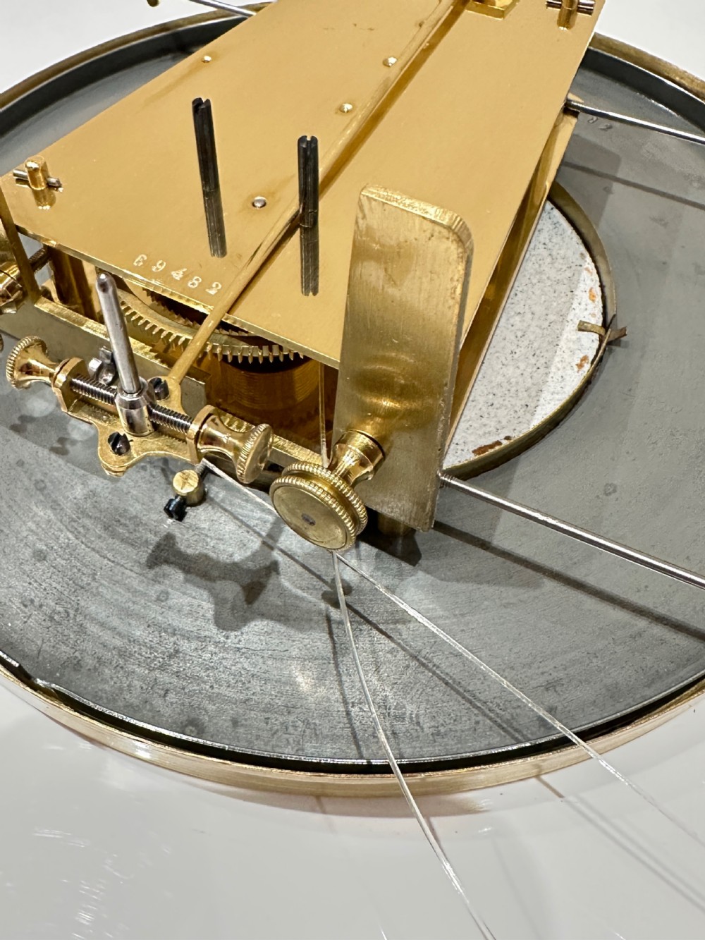 A Lenzkirch Vienna Regulator Wall Clock, Circa 1861. View V