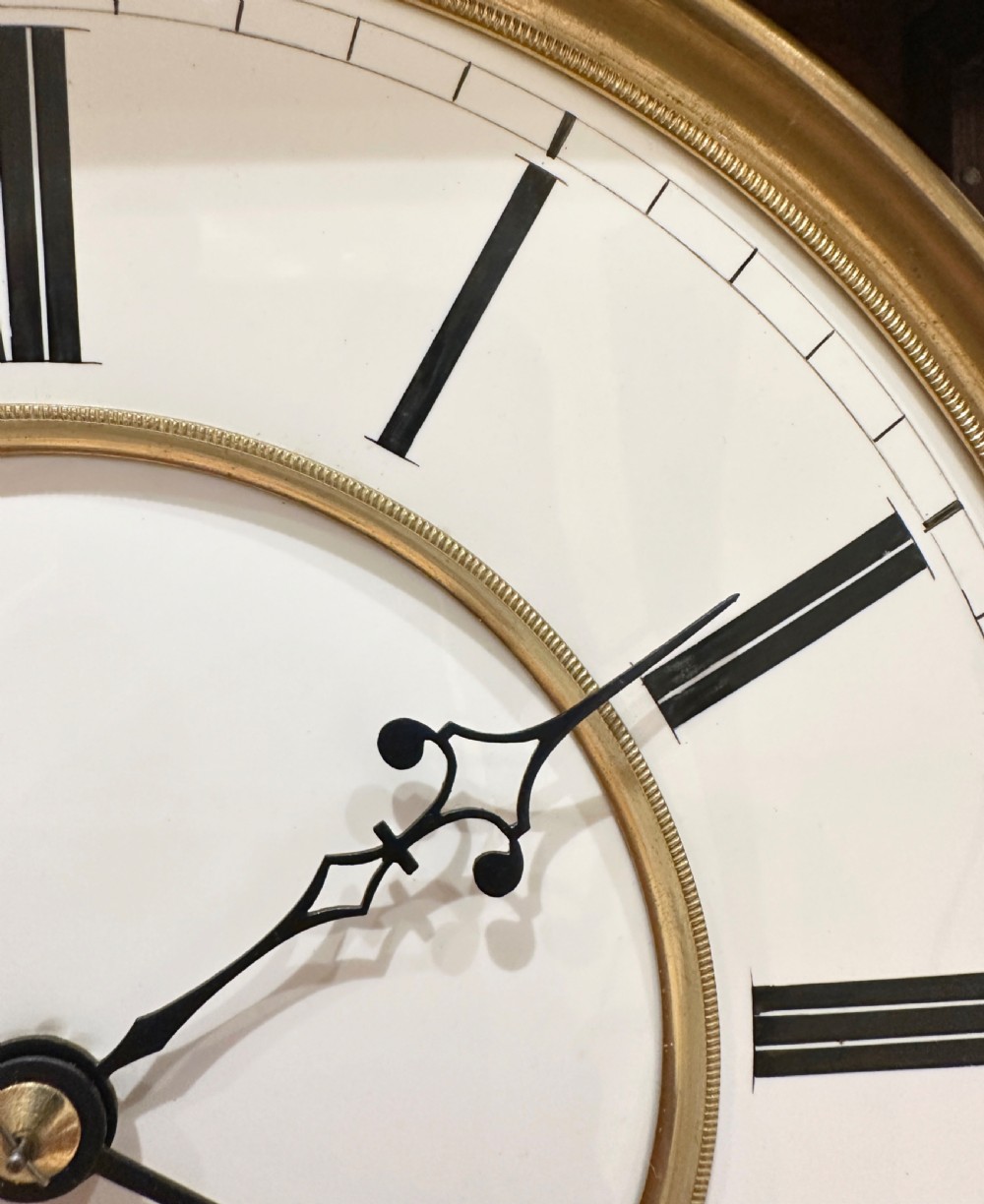 A Lenzkirch Vienna Regulator Wall Clock, Circa 1861. View IX