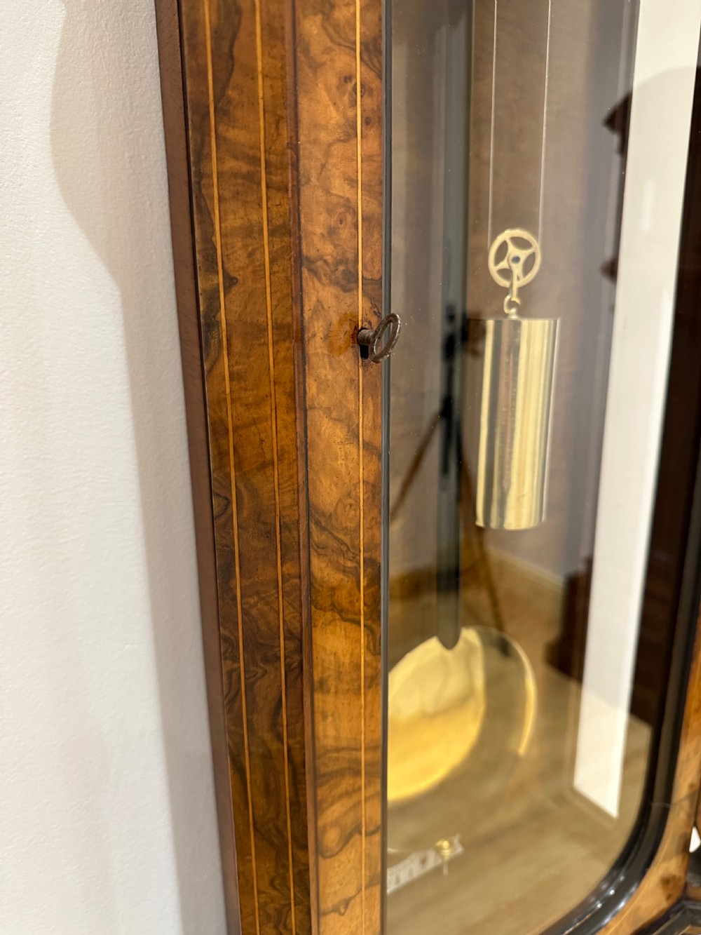 A Lenzkirch Vienna Regulator Wall Clock, Circa 1861. View XI