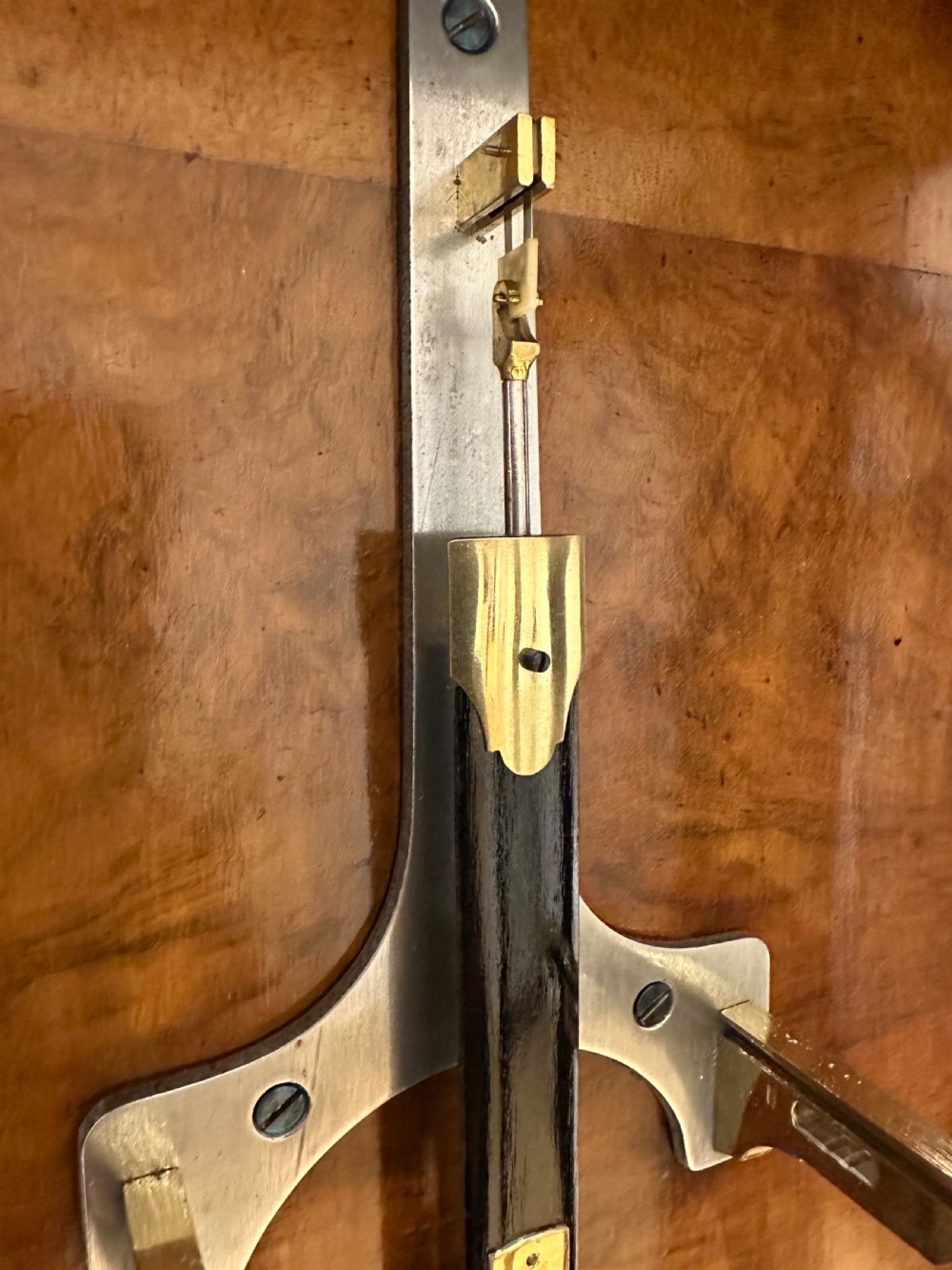 A Lenzkirch Vienna Regulator Wall Clock, Circa 1861. View XIV