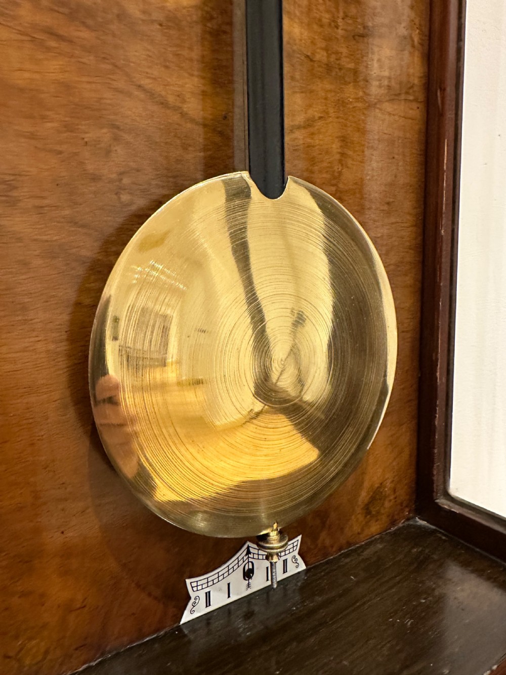 A Lenzkirch Vienna Regulator Wall Clock, Circa 1861. View XVI