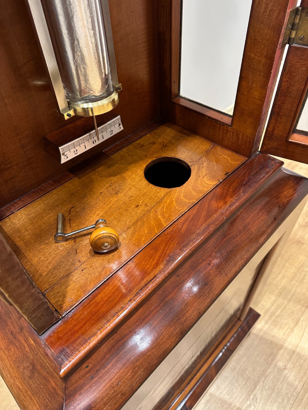 A Precision Regulator, Longcase, Long Case, Grandfather Clock, Circa 1870. View XVIII