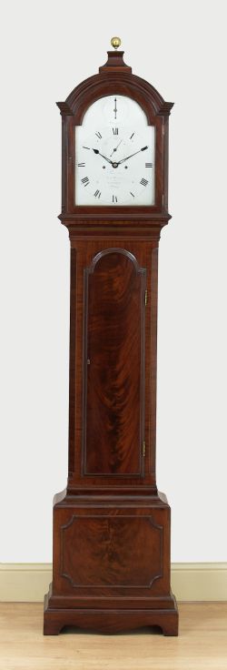 RECORDON OF LONDON GEORGIAN LONG CASE GRANDFATHER REGULATOR CLOCK