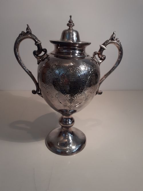 Freemason's Silver Plated Teamaker Dated 1885
