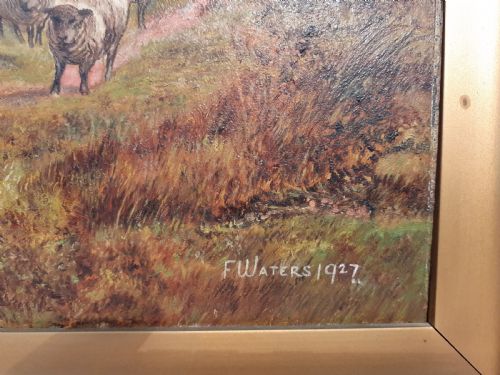 fig 1. Frederick Boyd Waters, Oil on Board,
