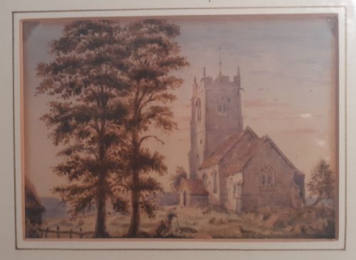fig 1. William Wels Quartremain (1857-1930), Original Watercolour