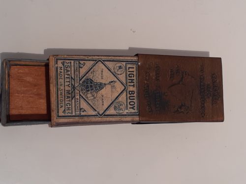 fig 1. Brass Match Box Holder,