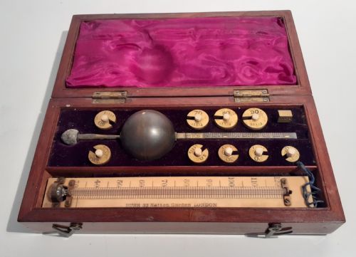 Hydrometer by Sykes of Hatton Garden in London