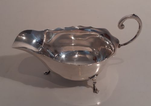 Silver Saucier, Mappin & Webb, Hallmarked London 1909